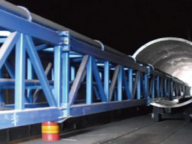 Shot Blasting Machine for Inner and Outer Walls of Tower