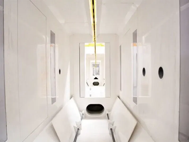 How automated is the spraying line?
