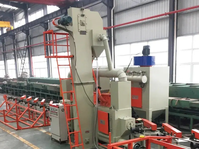 Steel Pipe Inner and Outer Wall Shot Blasting Machine