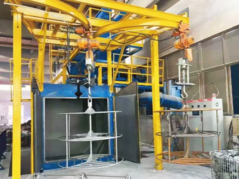 Vibration-Free Shell Shot Blasting Machine