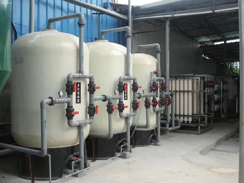 What is the function of exhaust gas treatment equipment?
