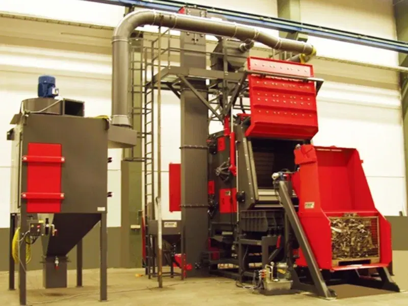 QGN Series Steel Track Shot Blasting Cleaning Machine