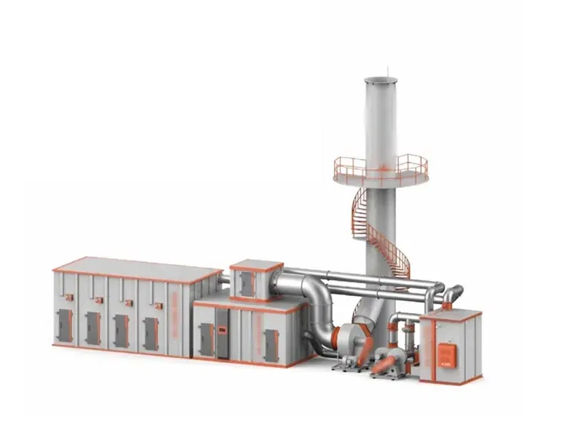 Tubular Rotary Type + Catalytic Combustion