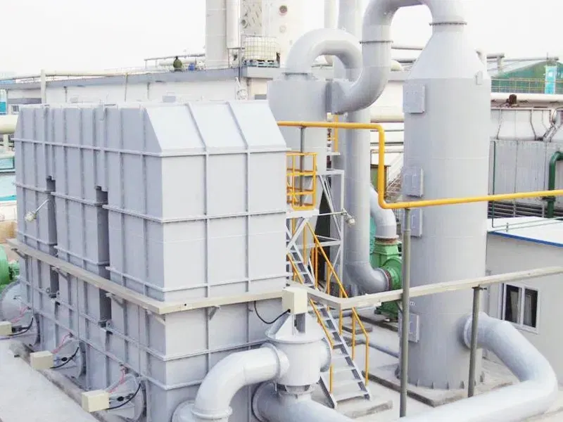 How to judge whether the exhaust gas treatment equipment is working properly?